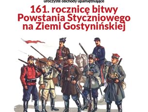 161 rocznica bitwy Powstania Styczniowego na Ziemi Gostynińskiej